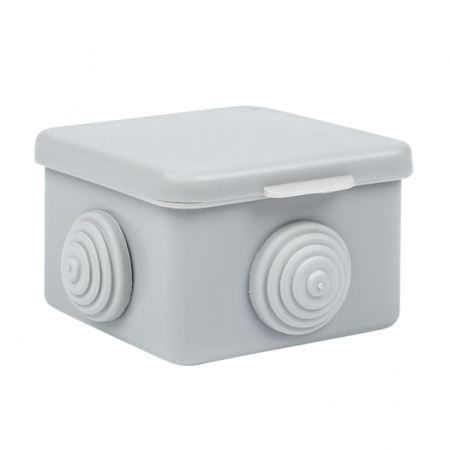 EKF PROxima Коробка распаячная КМР-030-036 пылевлагозащитная, 4 мембранных ввода (65х65х50) розничный стикер plc-kmr2-030-036-r