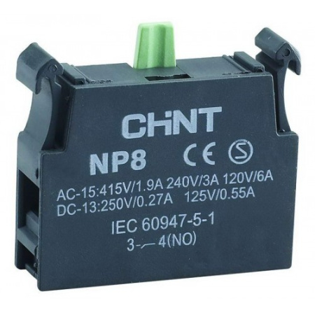 CHINT Блок контактный 1НЗ для NP8 (R) 669999