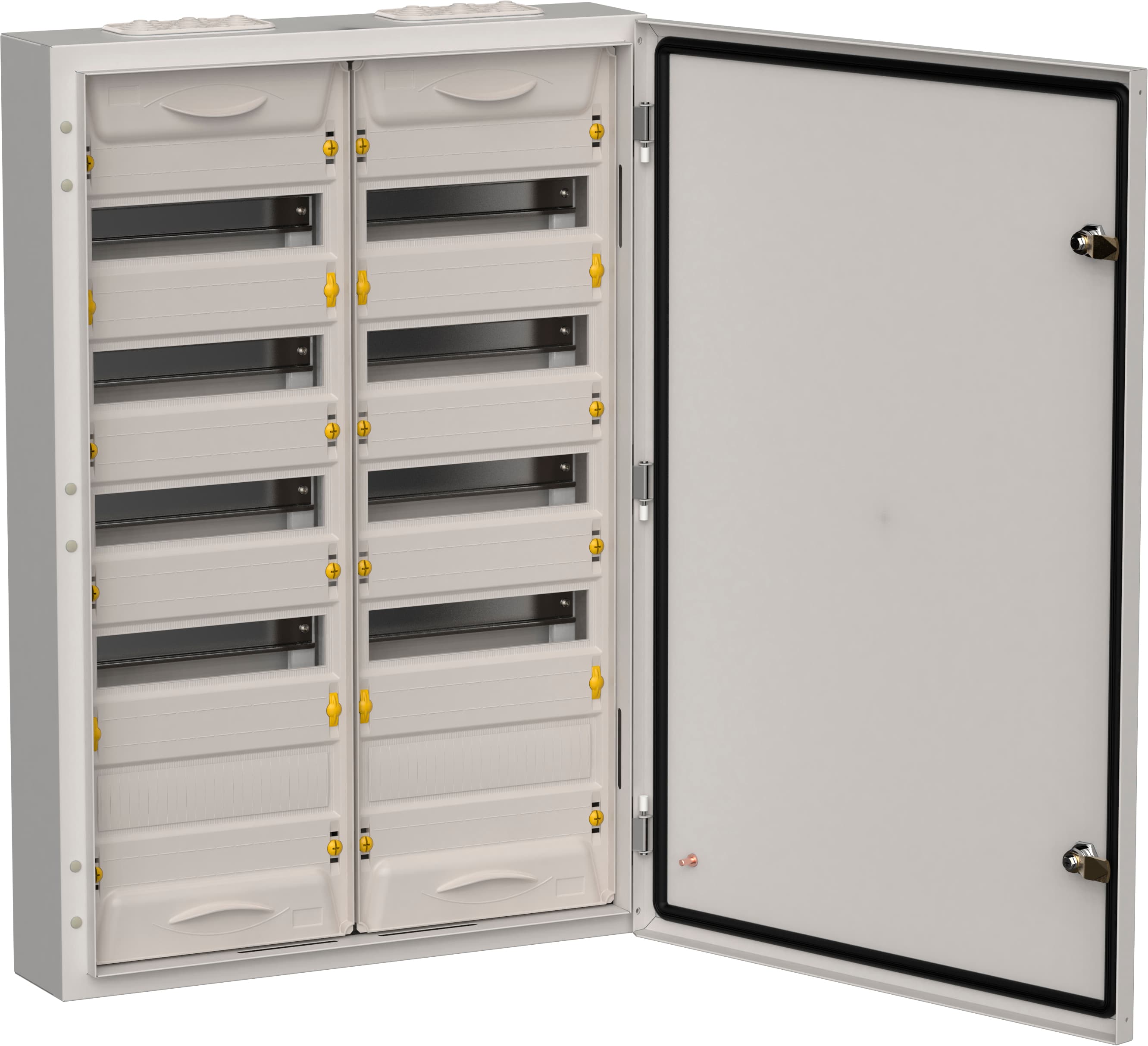 IEK TITAN 5 Корпус мет. ЩРн-120 (2х60) 835х570х140 IP54 сер