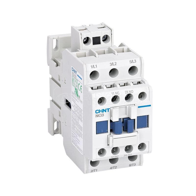 Контактор NC8-38/W 3п 38А кат. 24-60В AC/DC 1НО+1НЗ (R) CHINT 