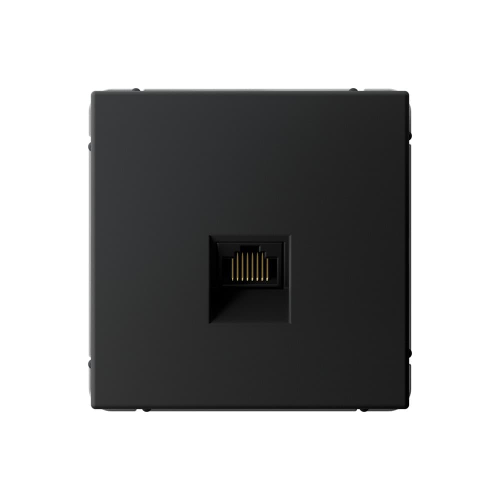 Systeme Electric ArtGallery Карбон Розетка компьютерная RJ45, кат. 6A, механизм