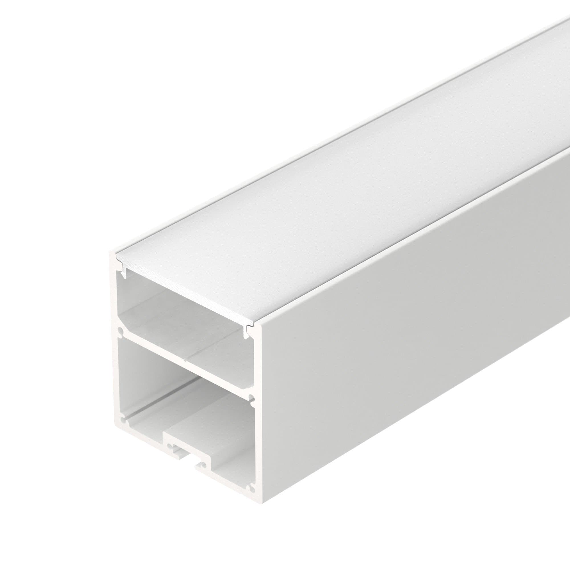 Arlight Профиль с экраном SL-LINE-5050-2500 WHITE+OPAL (Алюминий) 021467 — миниатюра 1