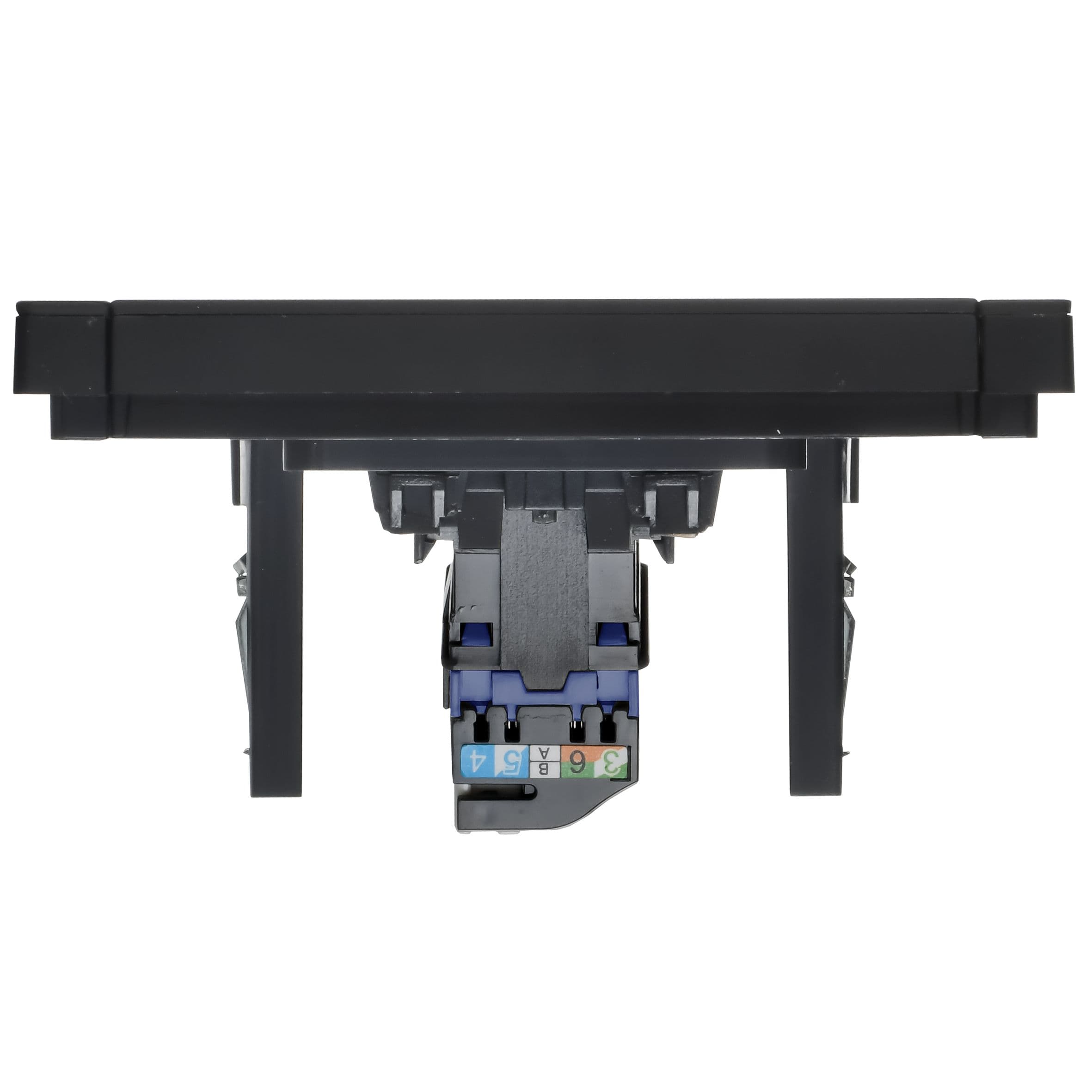 IEK FORTE&PIANO Металл Черный Розетка RJ45 кат.6 FP131M — миниатюра 5