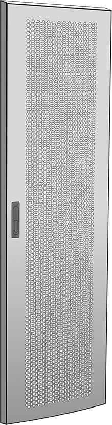 IEK LINEA N ITK дверь, перфорированная для шкафа LINEA N 38U 600 мм серая LN35-38U6X-DP