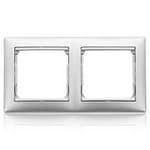 Legrand DIY Valena Алюм Рамка 2-ая гориз 694331 — миниатюра 2