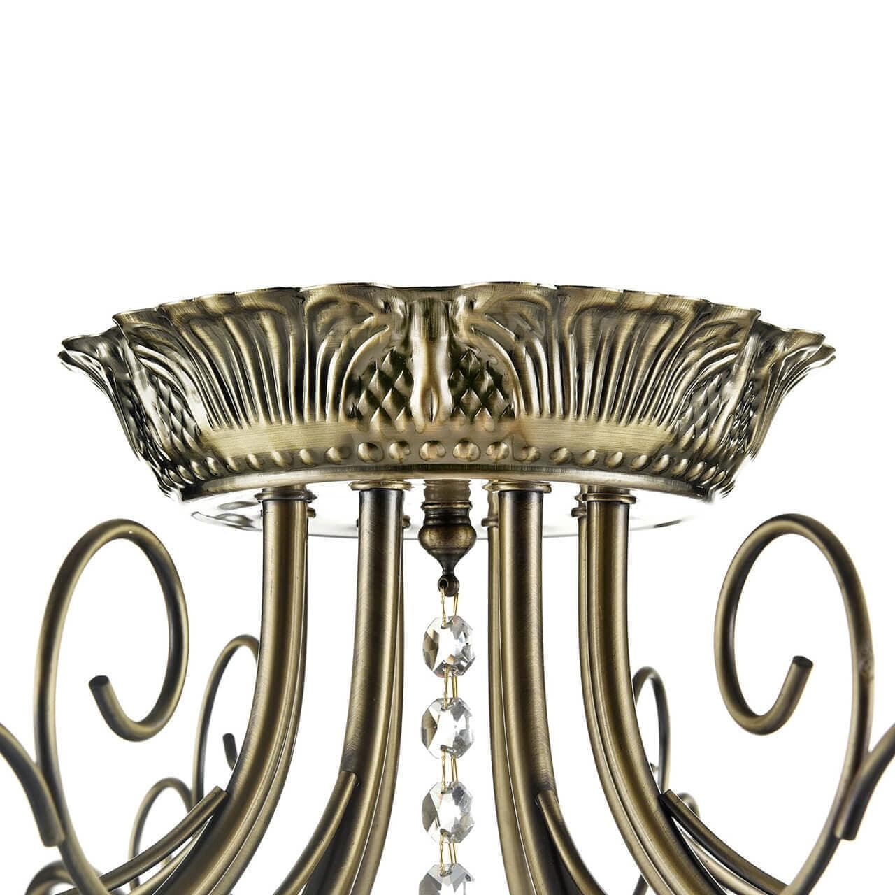 Freya Classic Nella Бронза Потолочный светильник E14 40W FR2662-PL-08-BZ — миниатюра 7
