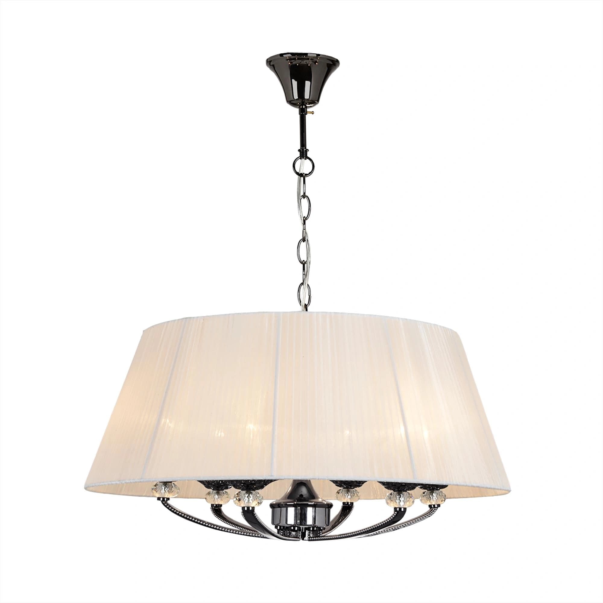 Citilux CL417261 Оксфорд Черн.Хром+Хром Светильник Люстра — миниатюра 1