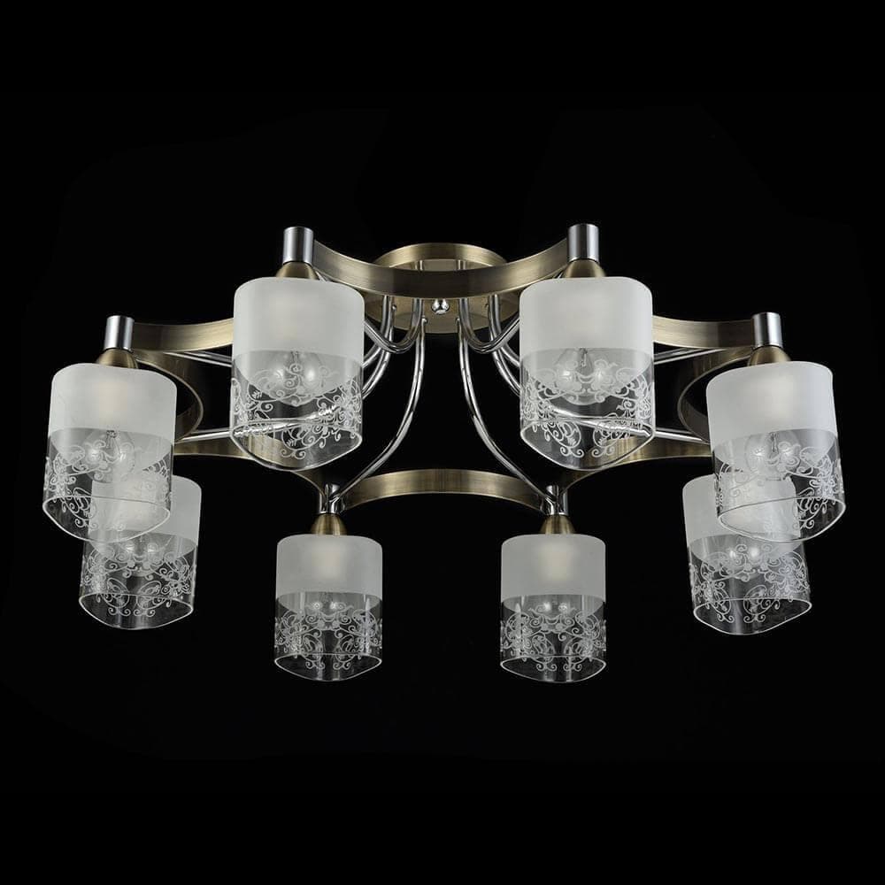 Freya Modern Tasmania Бронза Антик Потолочный светильник E14 40W FR5475CL-08CH — миниатюра 4