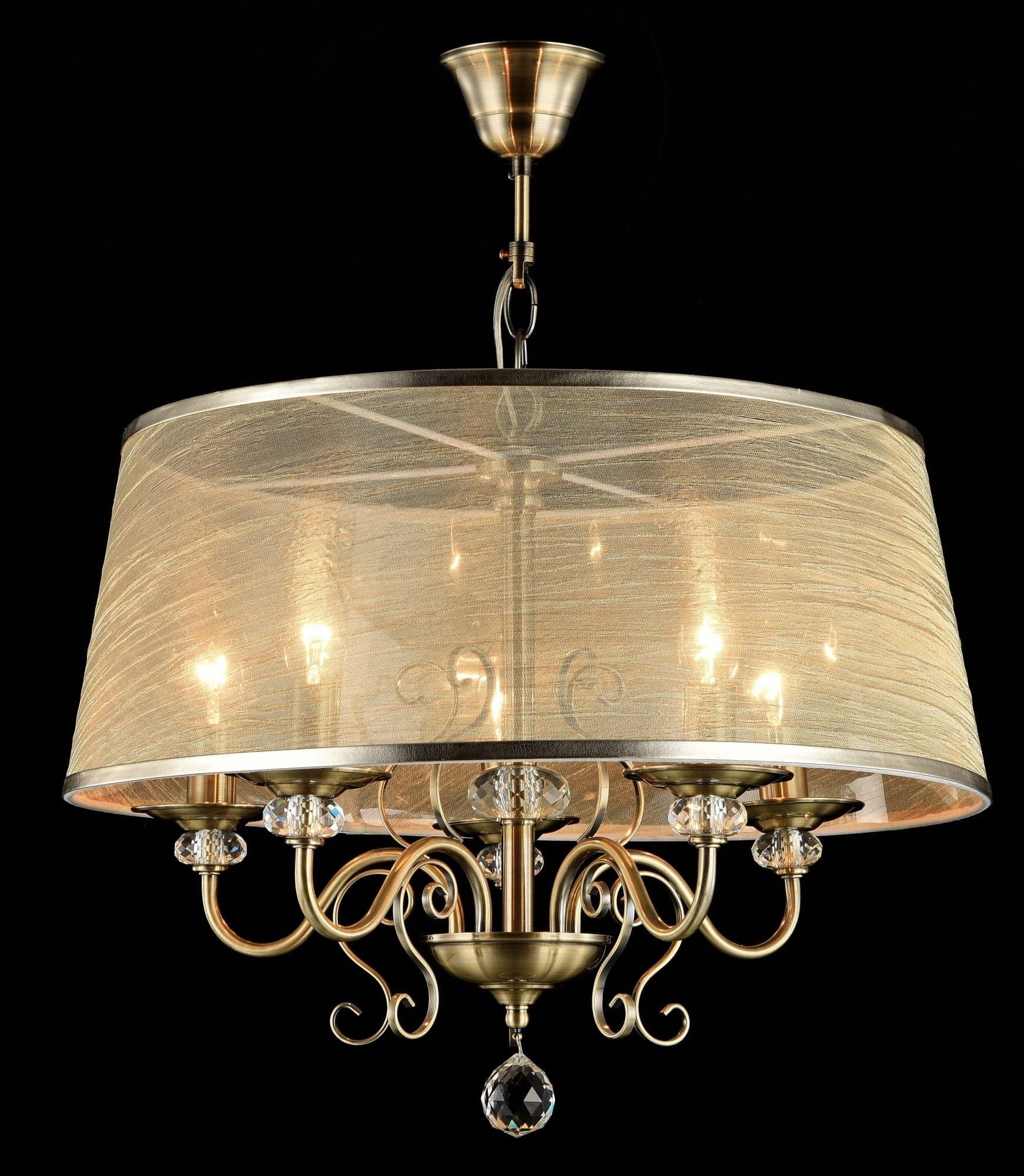 Freya Classic Driana Бронза Антик Люстра E14 40W FR2405-PL-05C-BZ