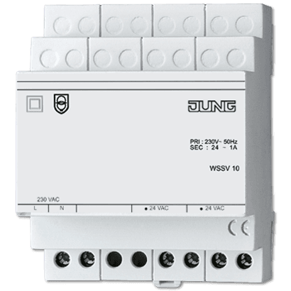 JUNG KNX Мех Блок питания для метеостанции арт.WSK100REG WSSV10