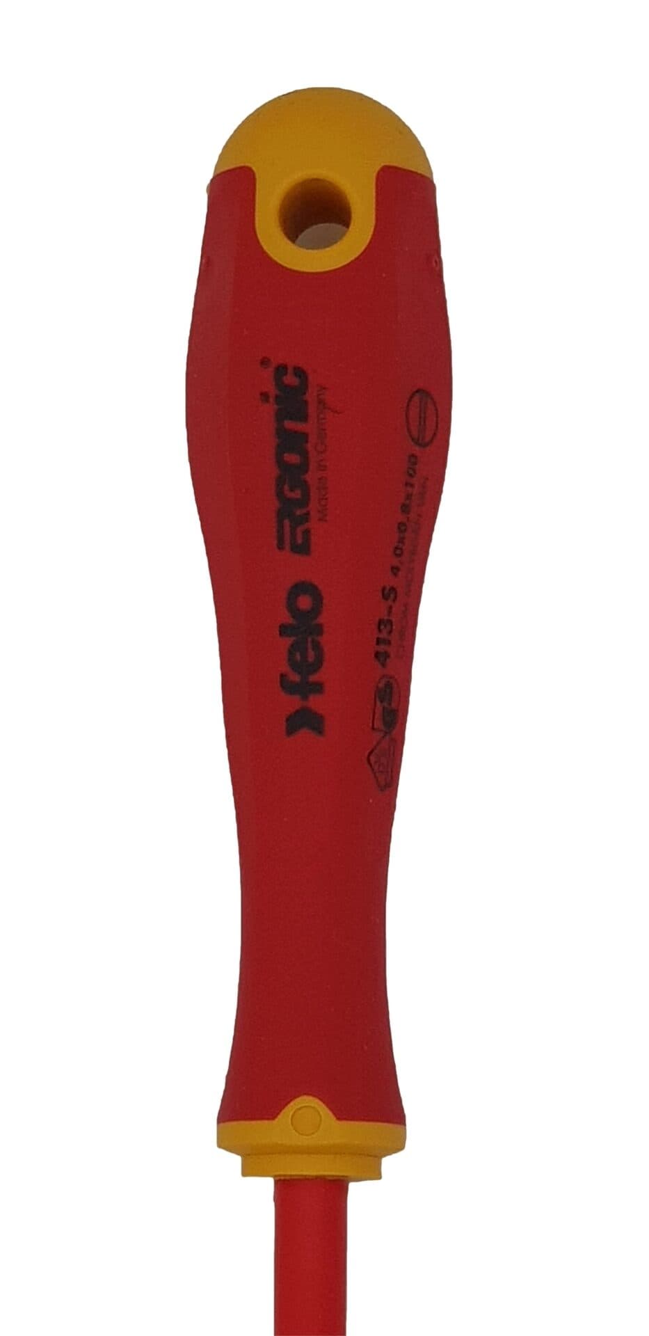 Felo Отвертка диэлектрическая SL 4,0х0,8 E-Slim Ergonic 41394090 — миниатюра 3