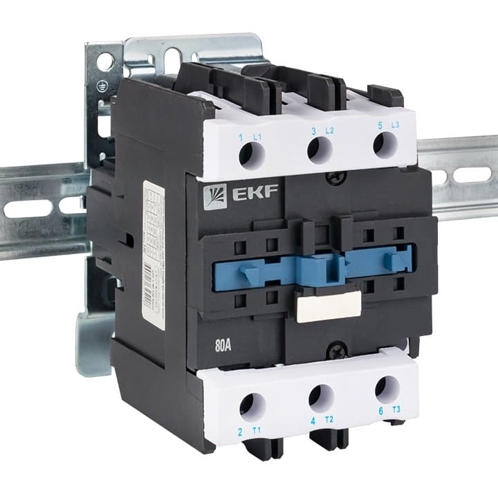 EKF Basic Пускатель электромагнитный серии ПМЛ-4160ДМ 80А 230В  Basic — миниатюра 3
