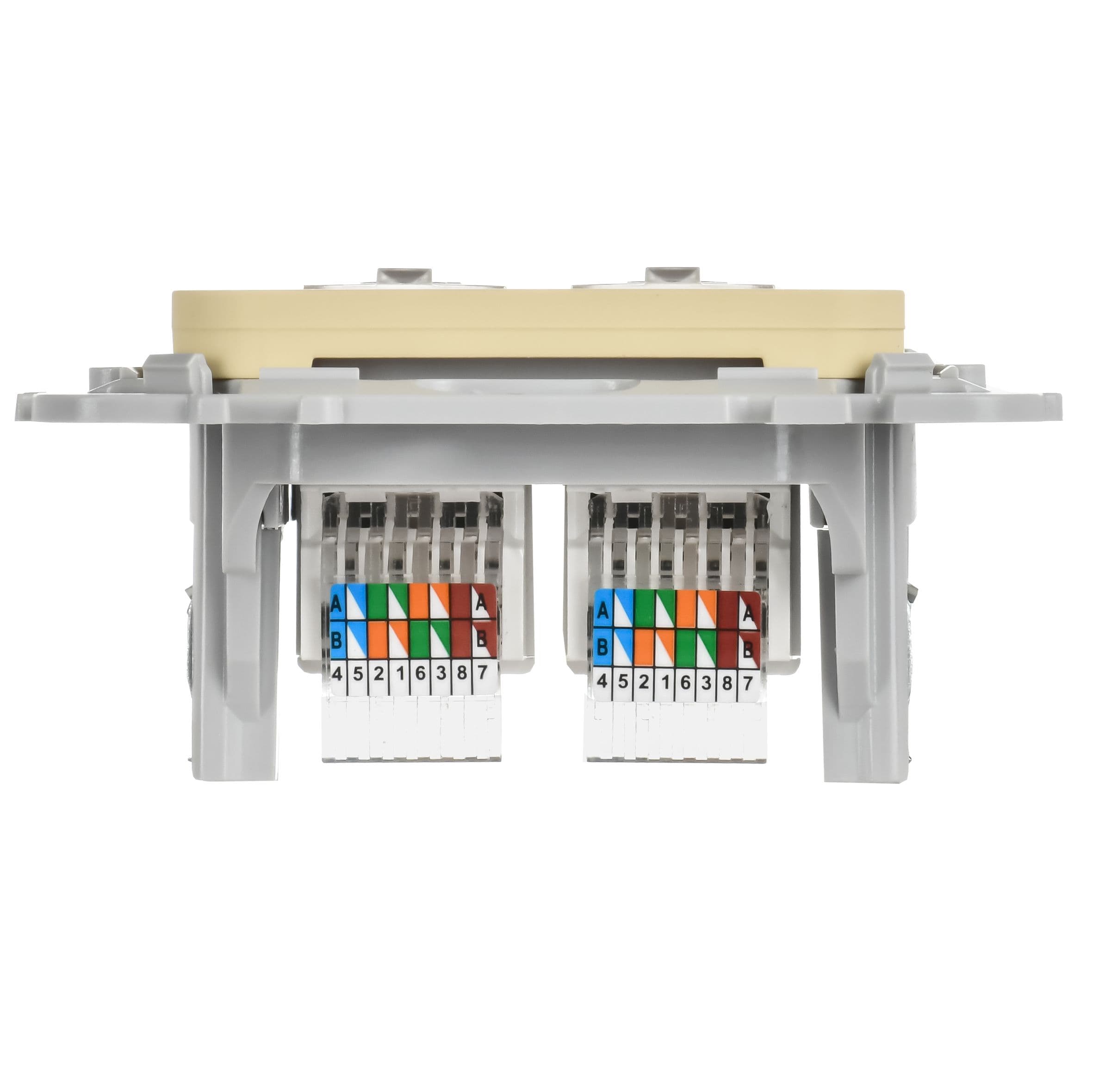 IEK FLITE Навахо Розетка 2-местная компьютерная RJ45 категория 5Е UTP — миниатюра 4