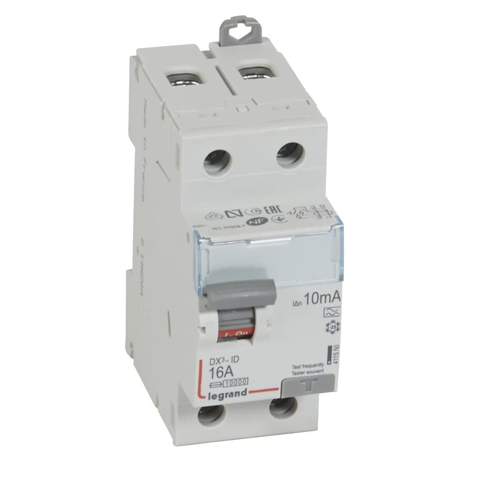 Legrand DX3 УЗО 2P 16А 10мА-A 411550 — миниатюра 2
