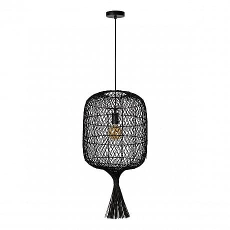 Lucide GARVE Светильник подвесной Ø 40 cm 1xE27 Black 03436/40/30 — миниатюра 2