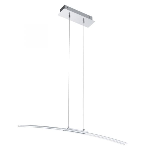 Eglo Подвес LED LASANA, 30W (LED), L900, cталь, хром/пластик, белый 95147