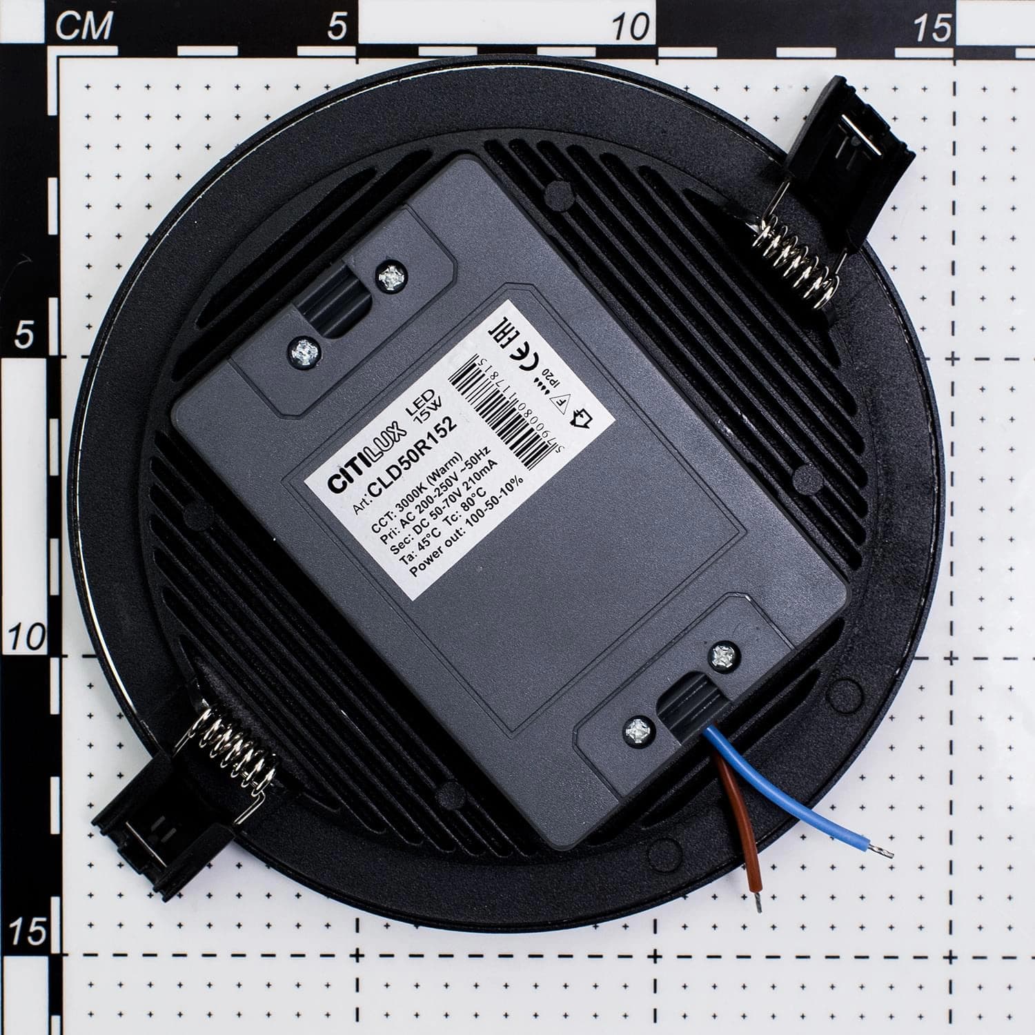 Citilux Встраиваемый светодиодный светильник Омега CLD50R152 — миниатюра 7