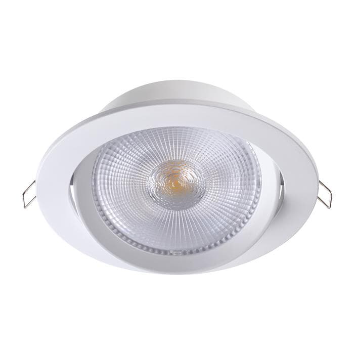 Novotech 358000 NT19 091 белый Встраиваемый поворотный светильник IP20 LED 3000К 20W 85-265V STERN