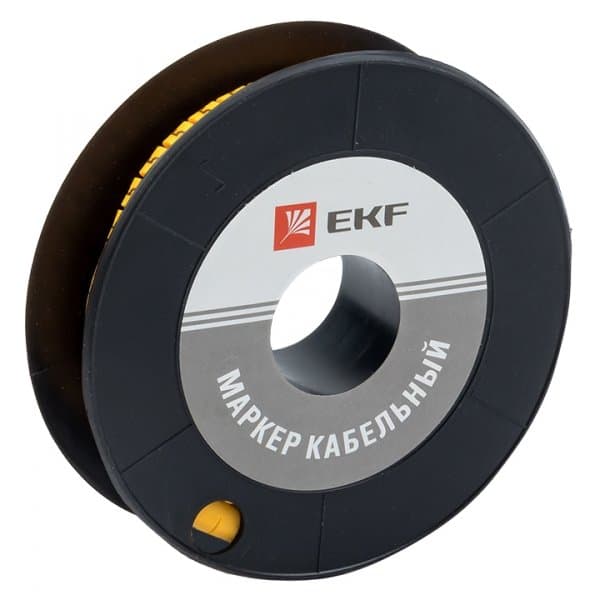 EKF PROxima Маркер кабельный 2,5 мм2 "2" (1000 шт.) (ЕС-1)