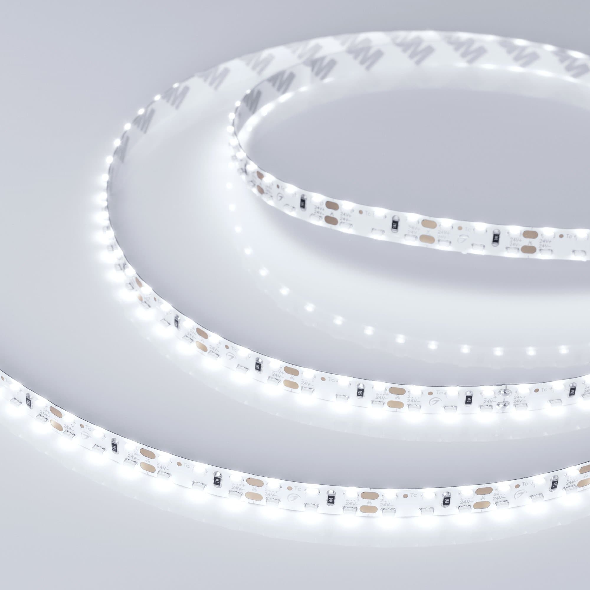 Arlight Светодиодная лента RS 2-5000 24V White6000 2x2 8mm (3014, 240 LED/m, LUX) (14.4 Вт/м, IP20) 024462 — миниатюра 4