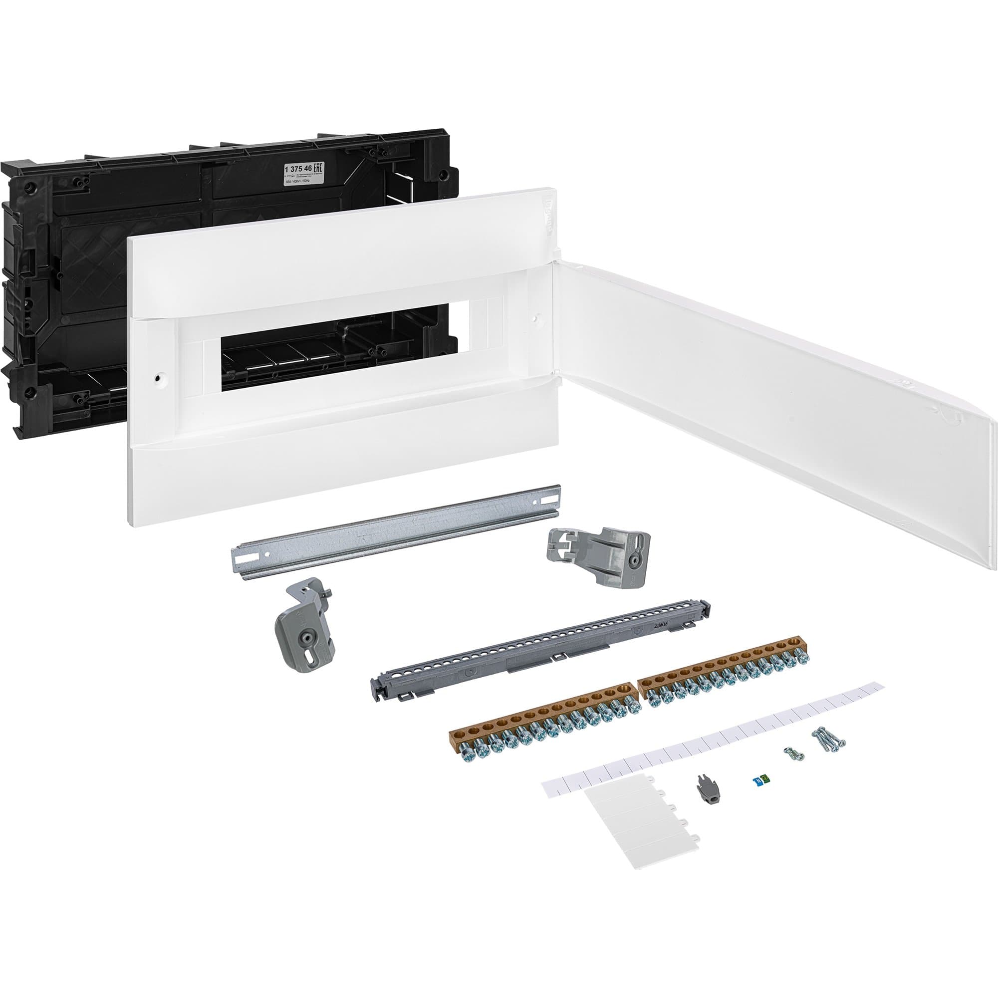 Legrand Practibox S Пластиковый щиток Встраиваемый 1X18 Белая дверь 137546 — миниатюра 5