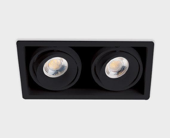 Italline Встраиваемый светильник DE-312 black — миниатюра 3