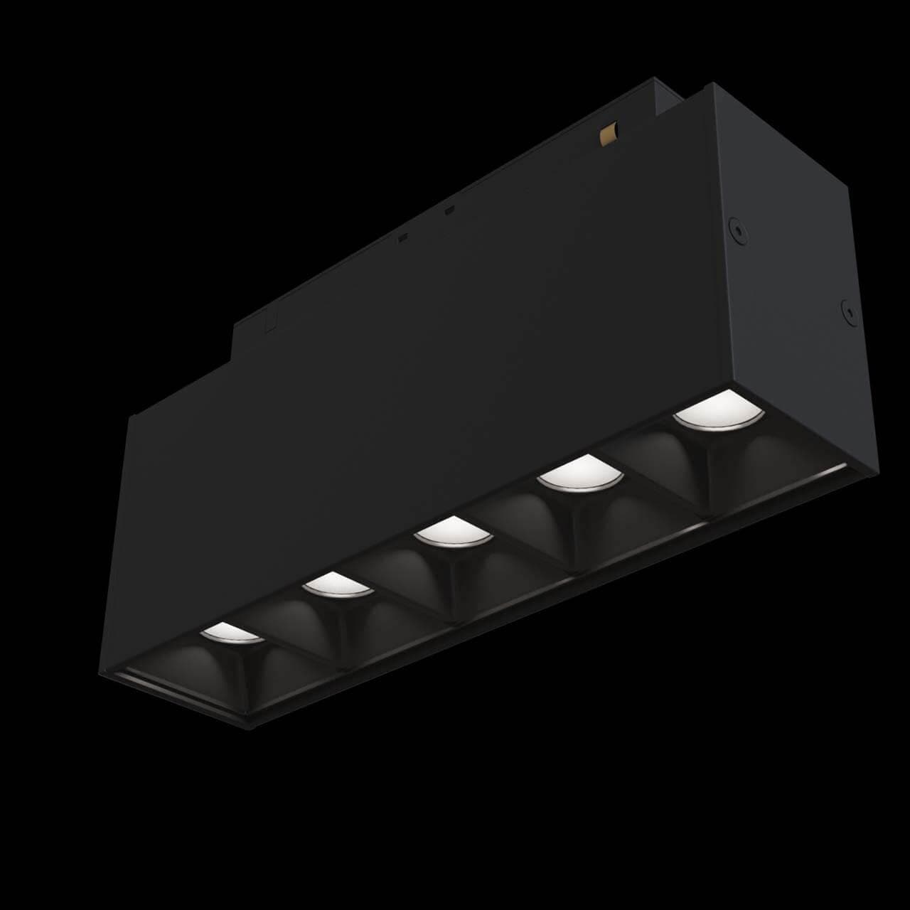 Maytoni Magnetic track system Трековый светильник Черный TR014-2-10W4K-B — миниатюра 7