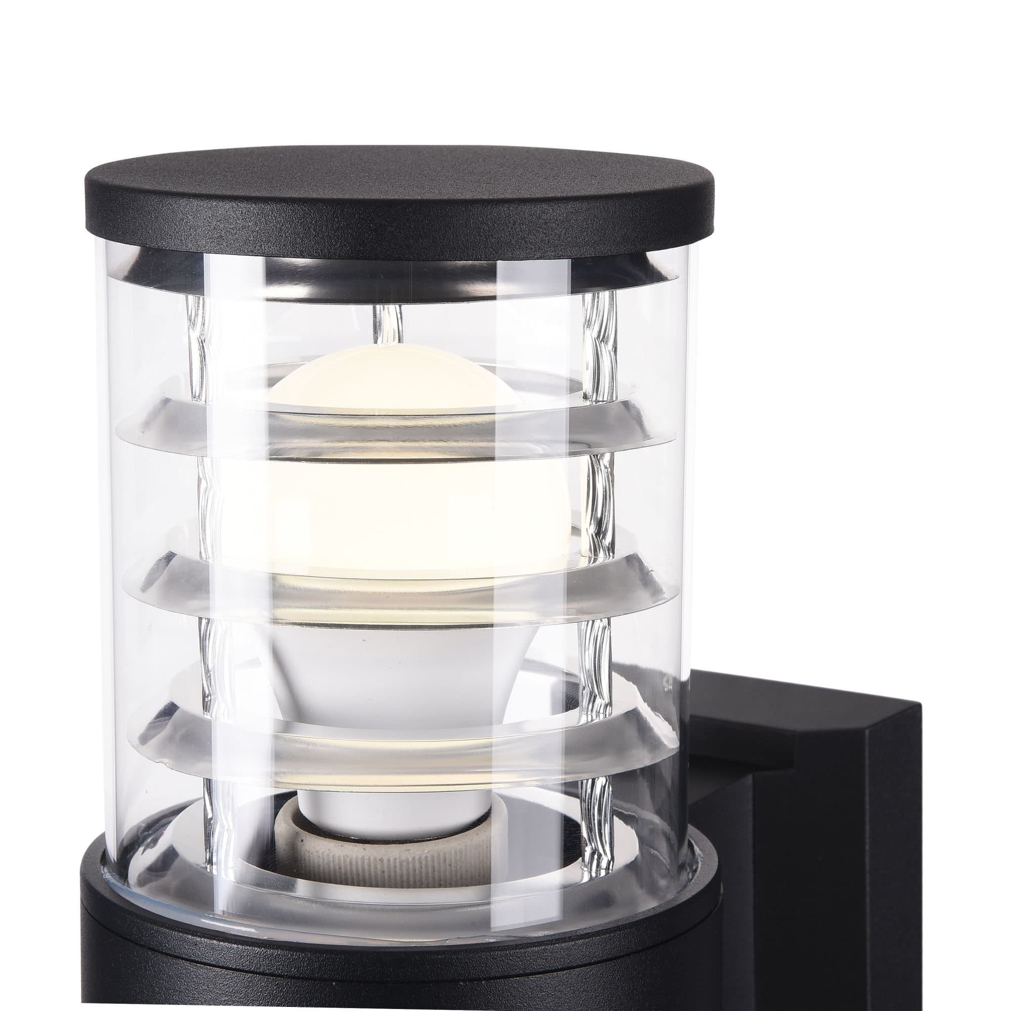 Maytoni Outdoor Bronx Черный Бра 2xE27 60W O576WL-02B — миниатюра 7