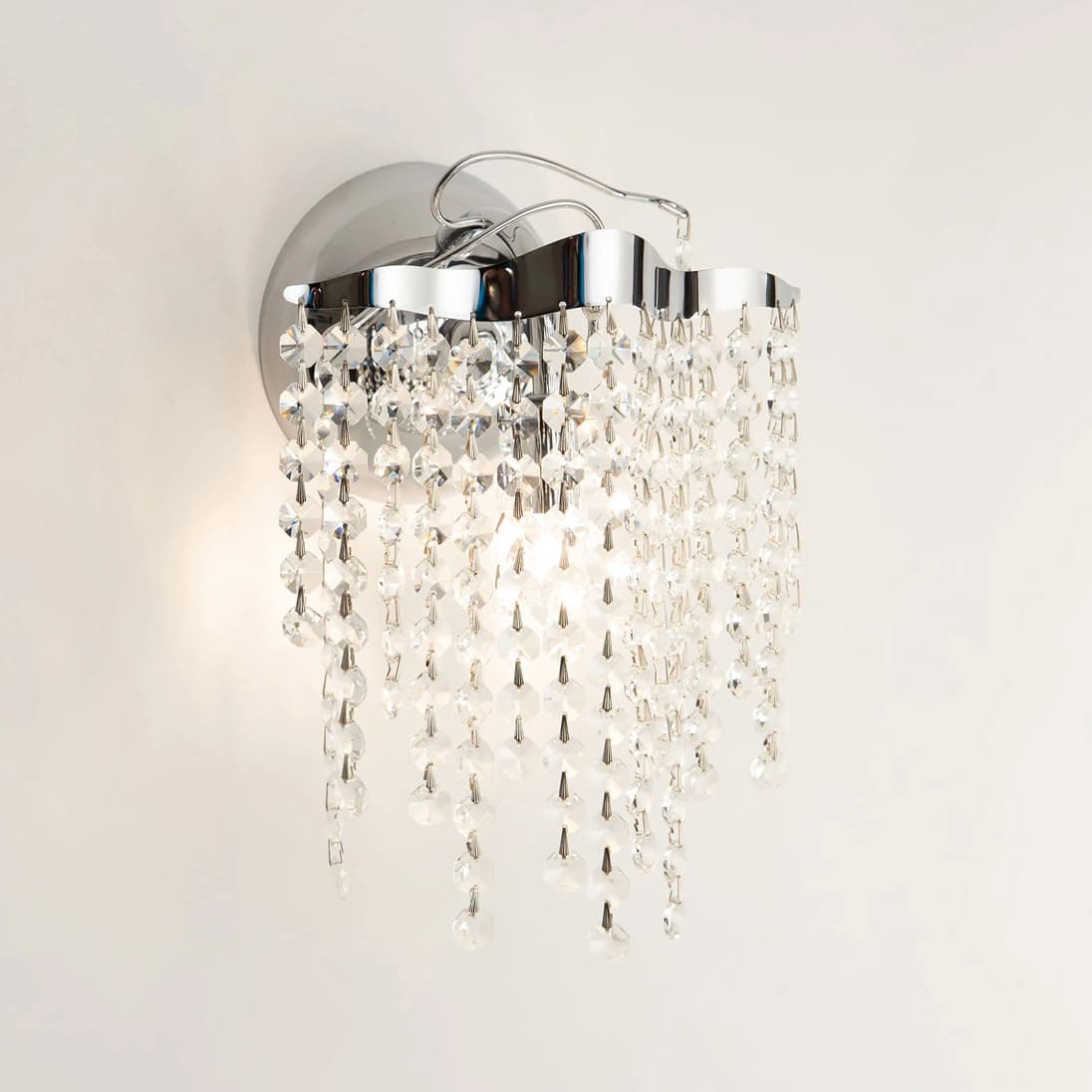 Citilux CL325311 Рита Хром+Прозр. Светильник Бра — миниатюра 9