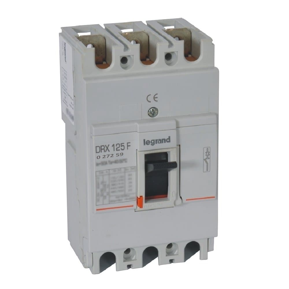 Legrand DRX125 термомагнитный 80A 3П 36KA 027259