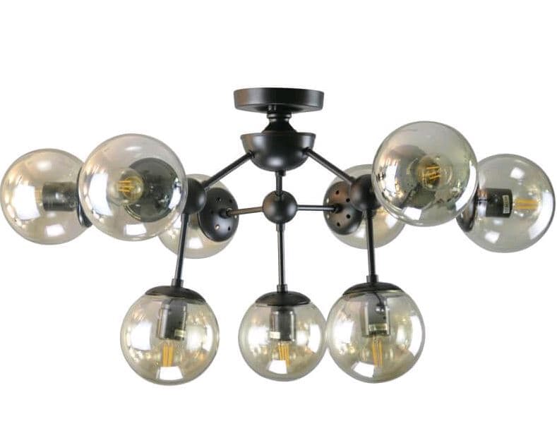 Kink Light 07535-9,19 Люстра Моди черный d68 h40 E27 9*40W