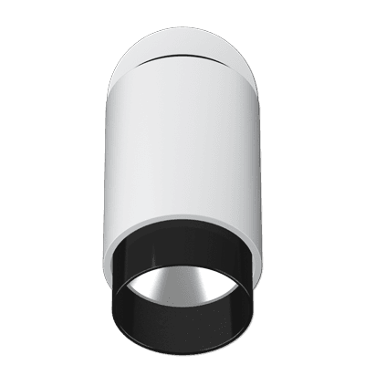 JUNG Светодиодный прожектор (тёплое диммирование) Plug & Light, алюминий-чёрный PLS1WD05ALSW