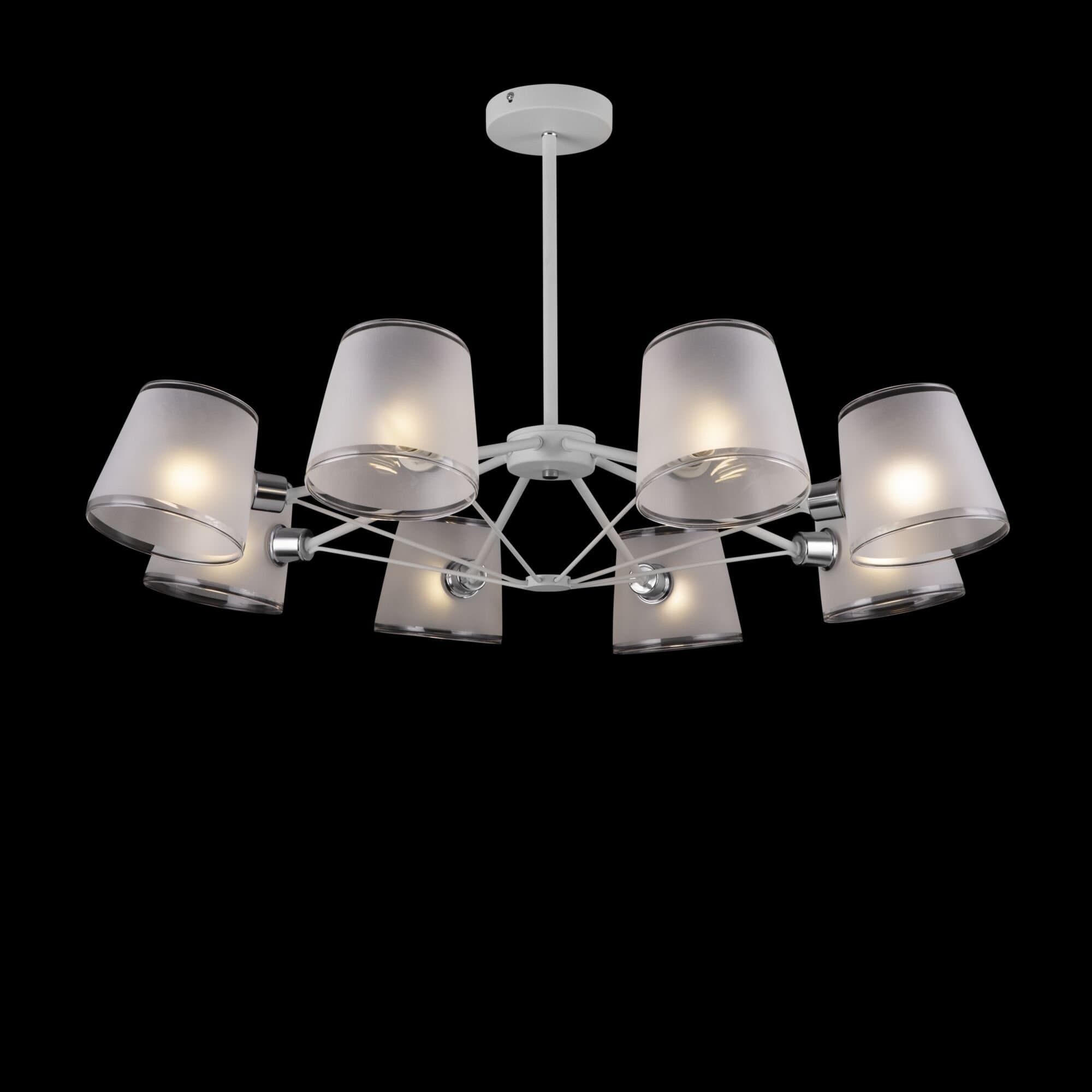 Freya Modern Хром Люстра FR5108PL-08CH — миниатюра 4
