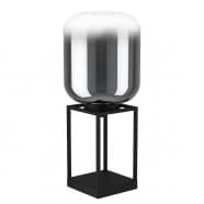 Eglo 39988 Настольная лампа BULCIAGO, 1x40W, E27, H590, Ø250, основание: B170, T170, сталь, черный/матовое стекло, черный полупрозрачный