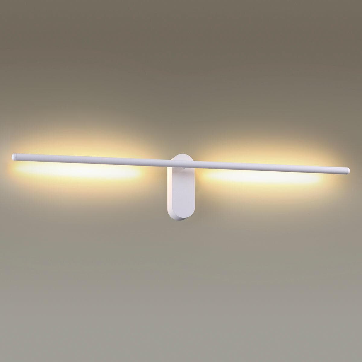 Odeon Light  3858/12WW ODL19 099 Настенный светильник LED 12W 710Лм 3000К 220V MILL белый — миниатюра 4