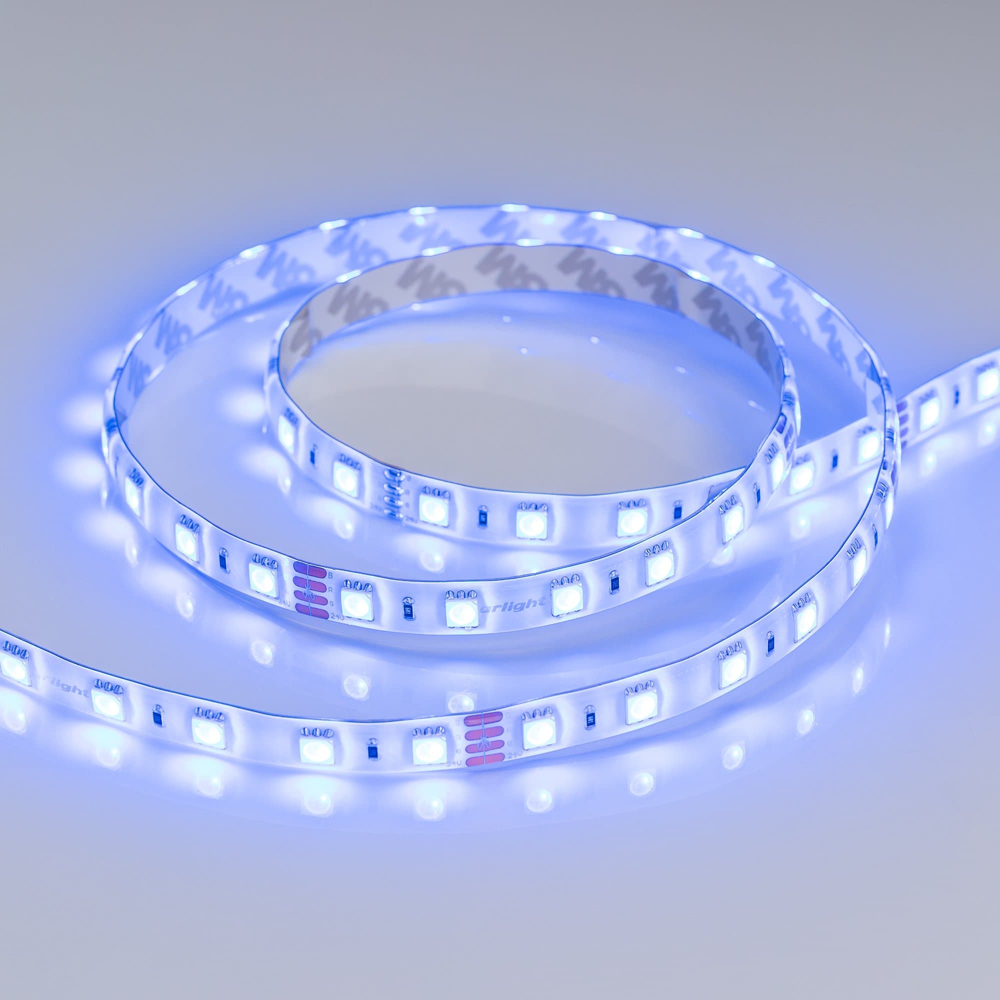 Arlight Светодиодная лента герметичная RTW-SE-B60-10mm 24V RGB (14.4 W/m, IP65, 5060, 5m) (-) 014794(2) — миниатюра 5