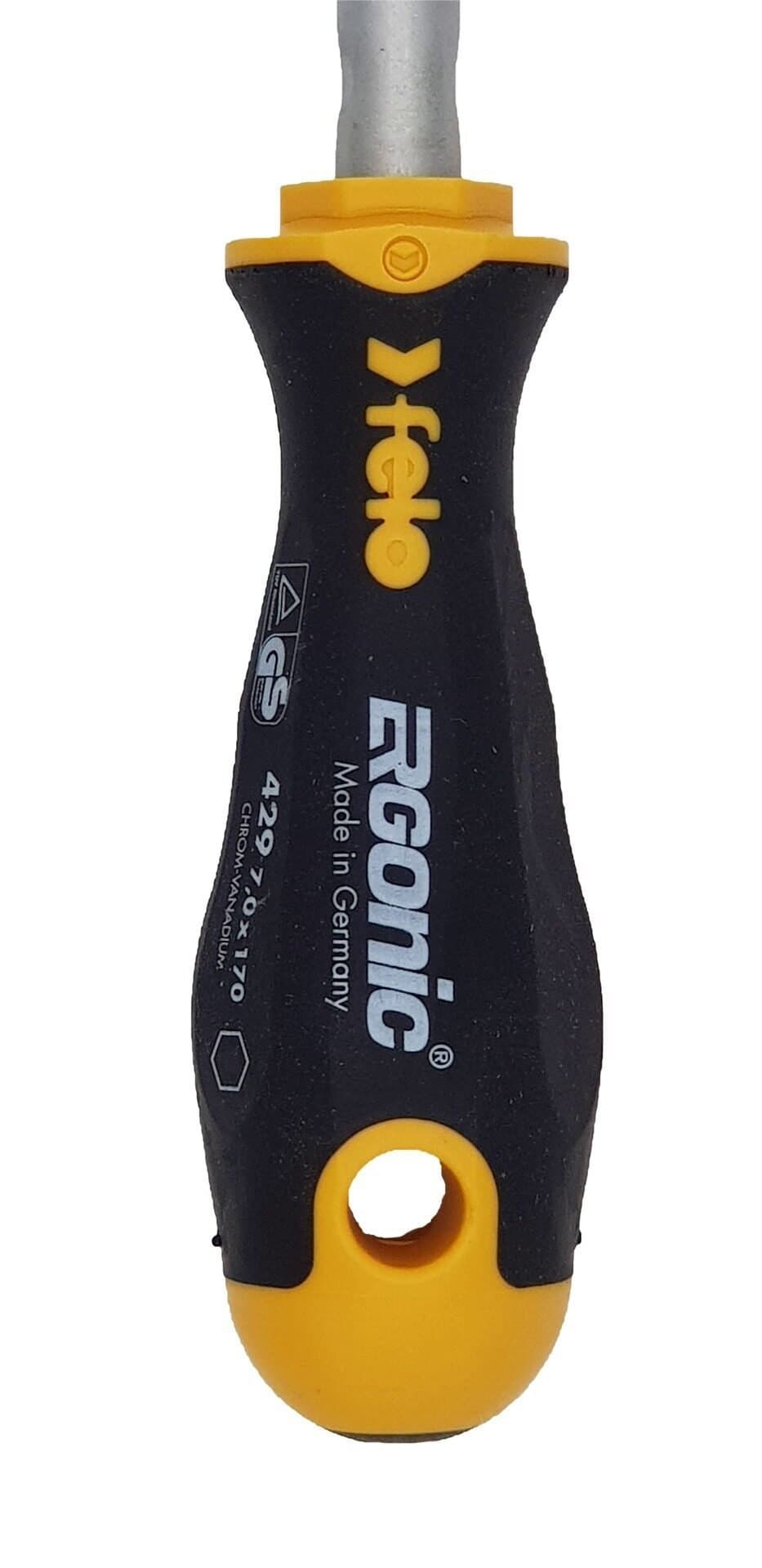 Felo Отвертка Ergonic с гибким стержнем торцевой ключ 7,0X170 42907040 — миниатюра 2