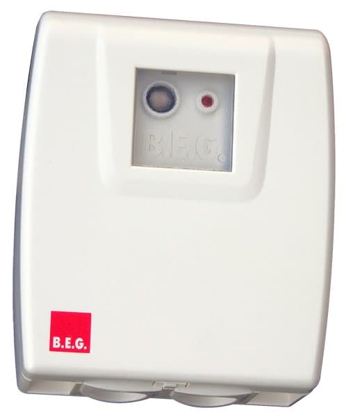 BEG Белый Выключатель сумеречный, накладной монтаж, IP54 92369