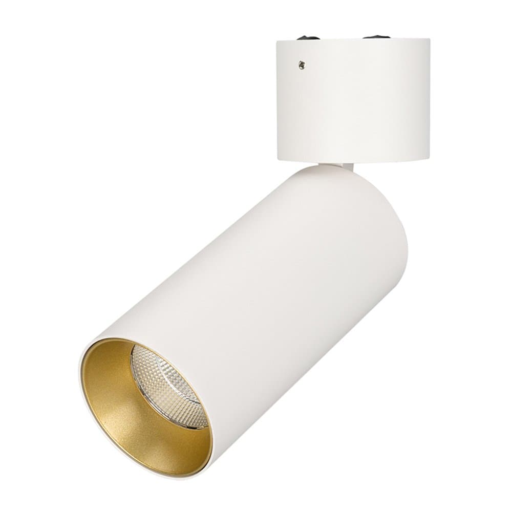 Arlight Светильник SP-POLO-SURFACE-FLAP-R65-8W Day4000 (WH-GD, 40 deg) (IP20 Металл, 3 года) 027529 — миниатюра 7