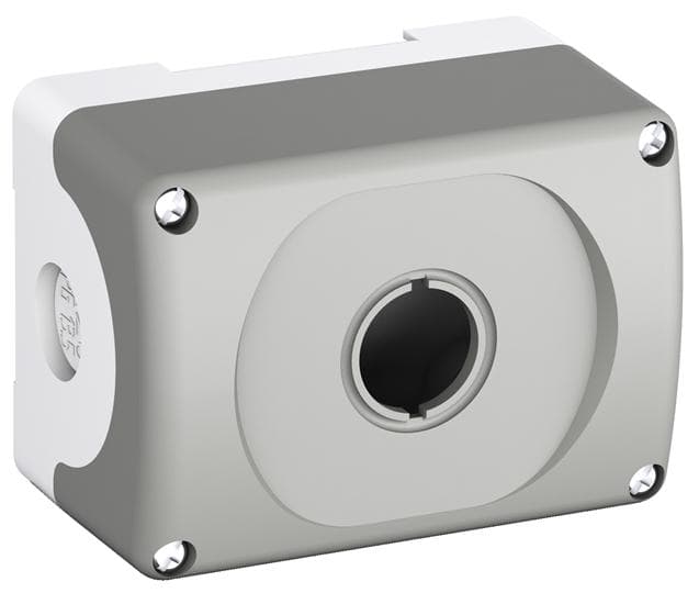 ABB MEP-1-0 Корпус кнопочного поста на 1 элемент пластиковый 1SFA611811R1000 — миниатюра 2