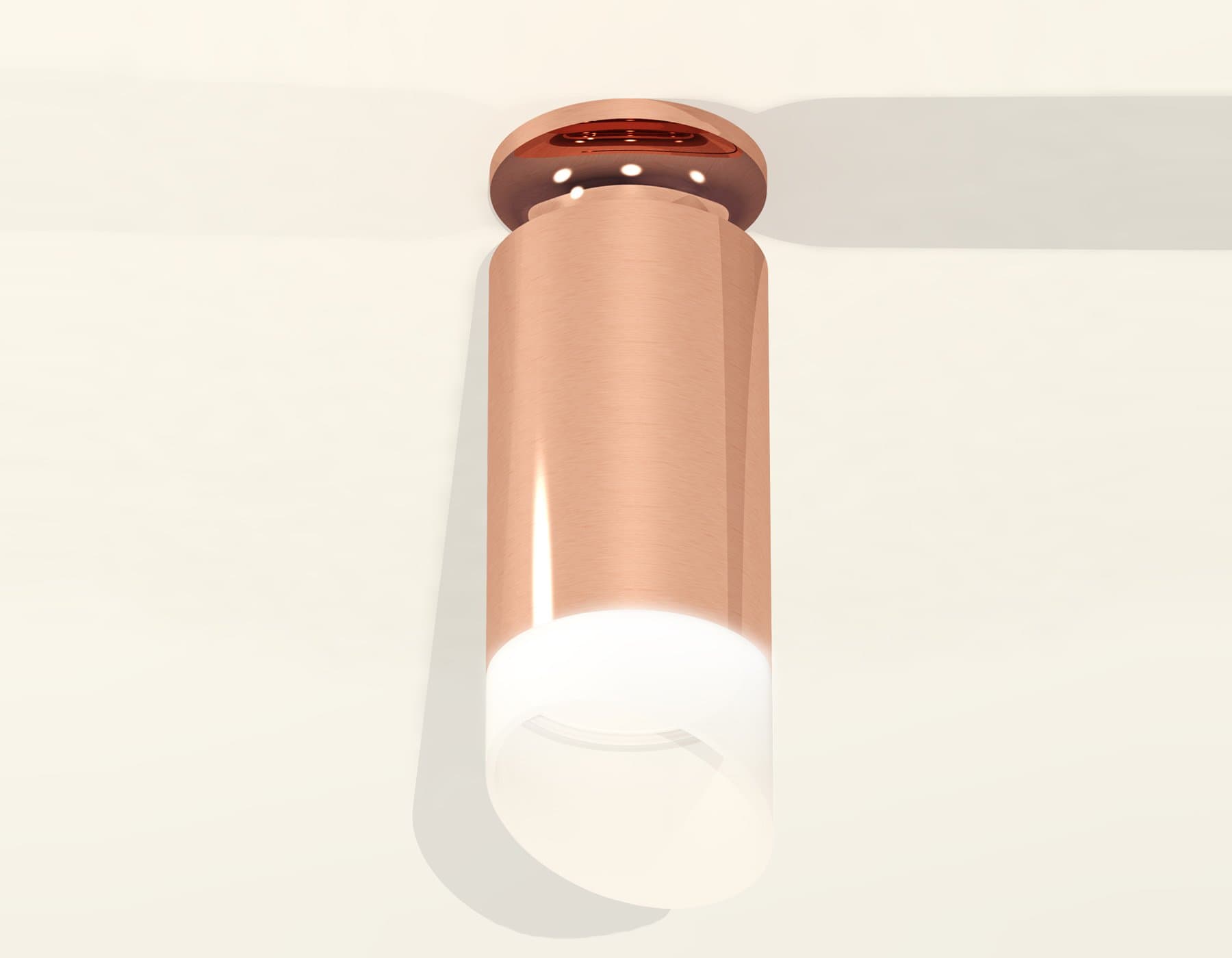 Ambrella Комплект накладного светильника XS6326083 PPG/FR золото розовое полированное/белый матовый MR16 GU5.3 (N6906, C6326, N6256) — миниатюра 3