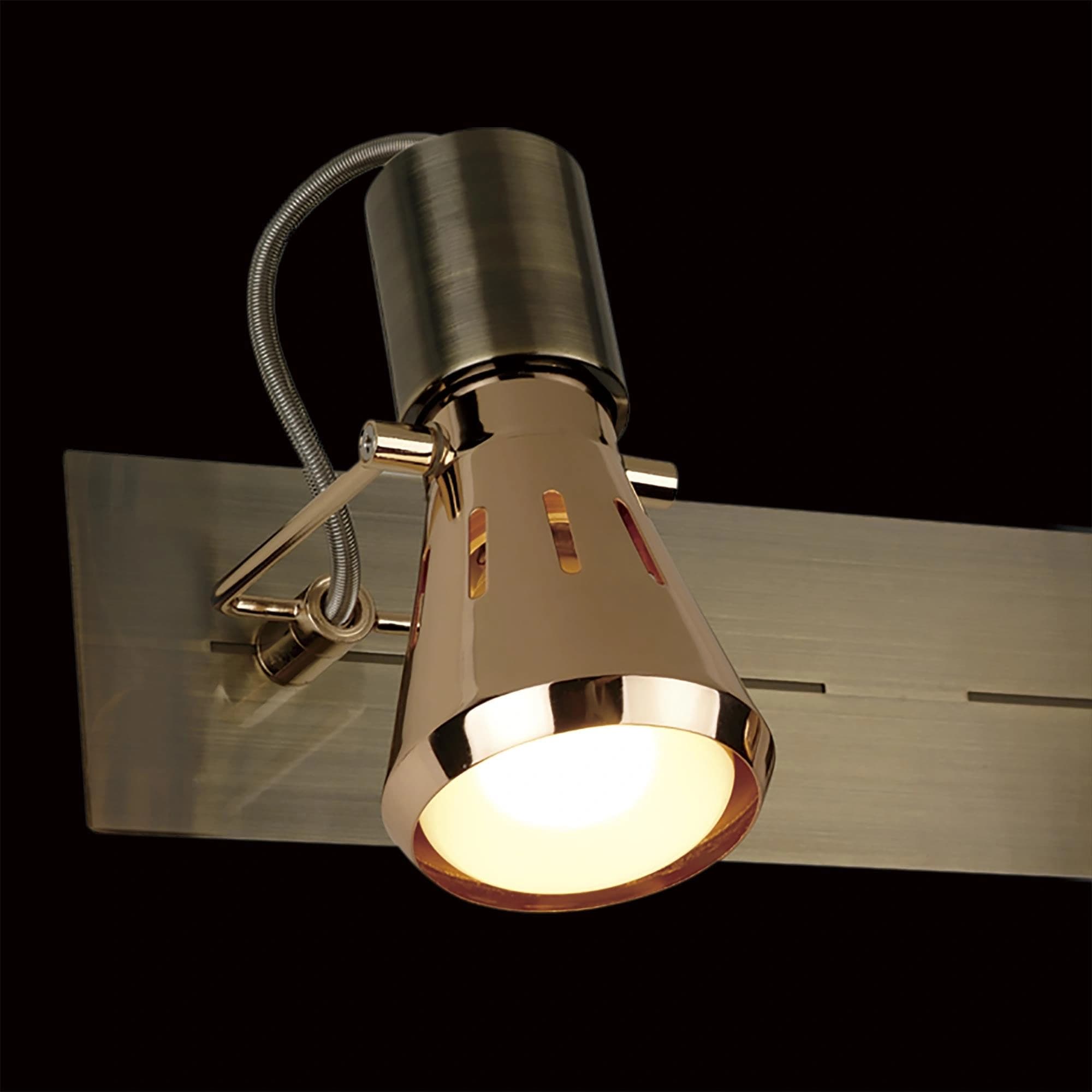 Citilux CL527523 Марс Бронза+Зол. Светильник Наст.-Потол. — миниатюра 3