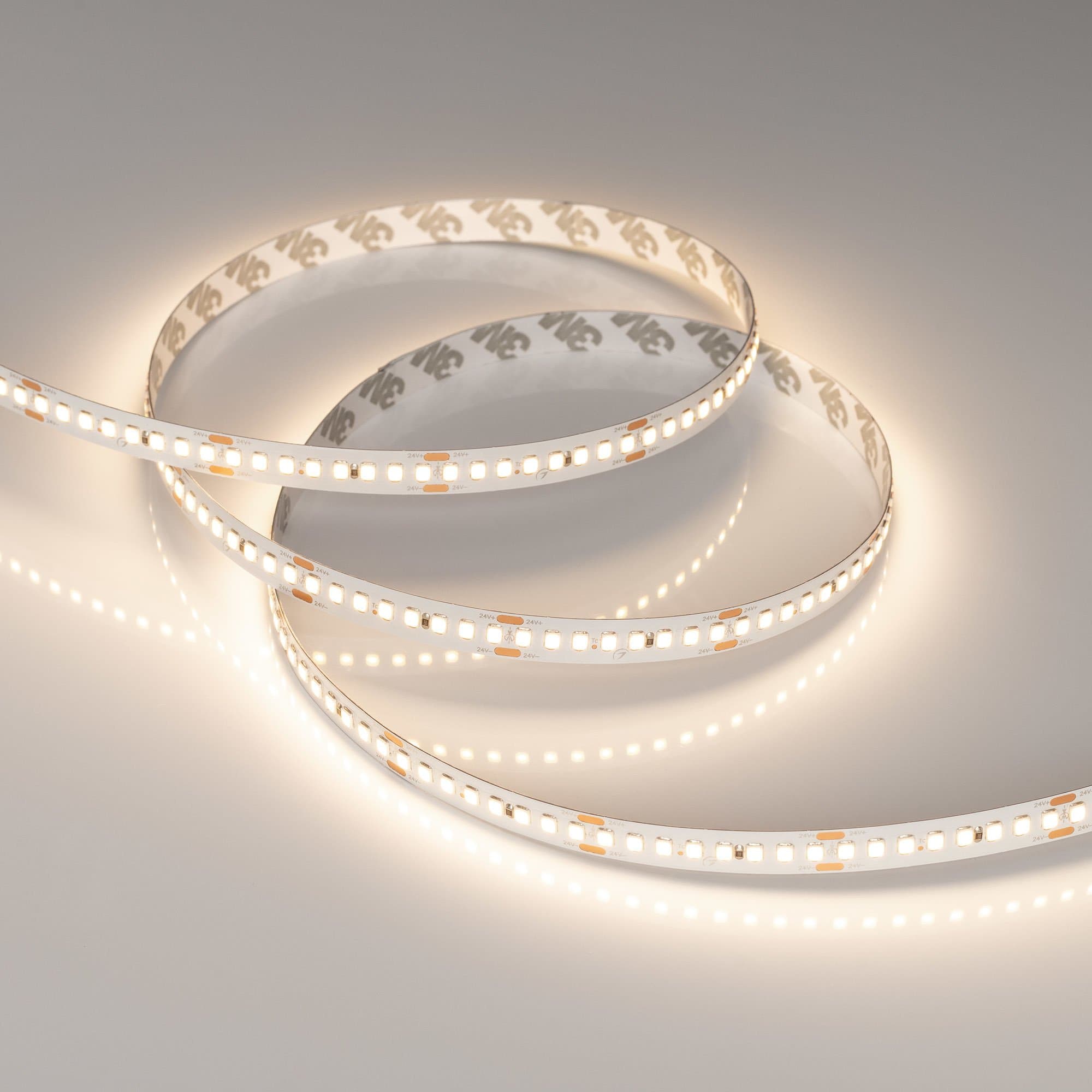 Arlight Лента RT-A192-10mm 24V Warm3500 (17.6 W/m, IP20, 2835, 5m) (высок.эфф.150 лм/Вт) 038774 — миниатюра 5