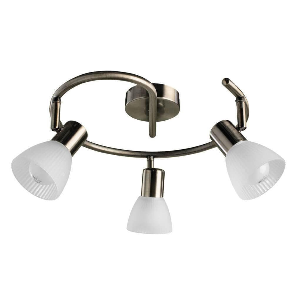 Arte Lamp Parry Бронза/Белый Спот 3x40W 3xE14 A5062PL-3AB