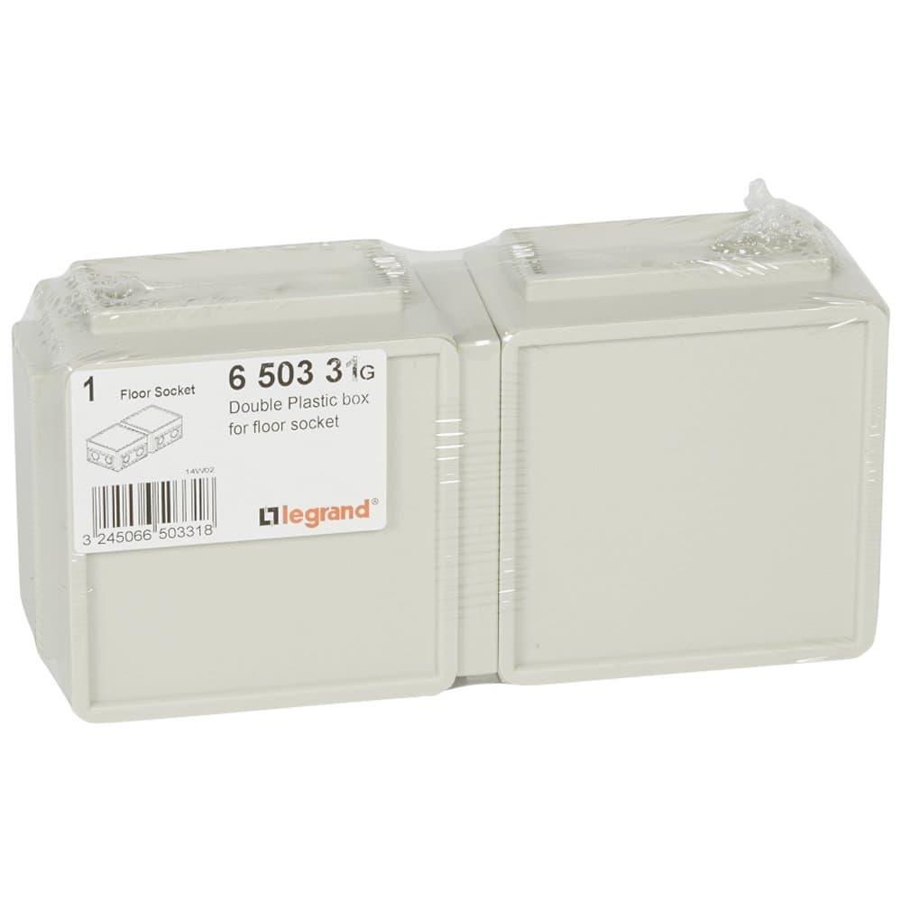 Legrand Коробка пластиковая двойная 2х3м 650331