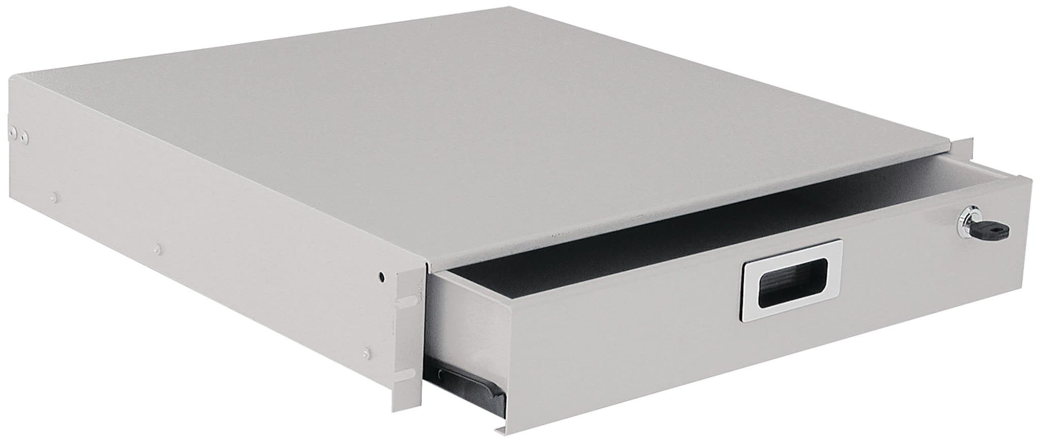 IEK ZPAS ITK Ящик выдвижной 19" 2U 460мм серый ZP-SSB35-2U-45