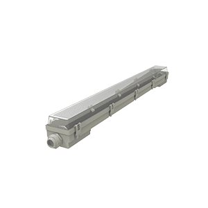 Gauss Светильник линейный СПП-Т8-G13 INDUSTRY 220-230V IP65 660*70*61мм для LED ламп 1х600мм 909410160