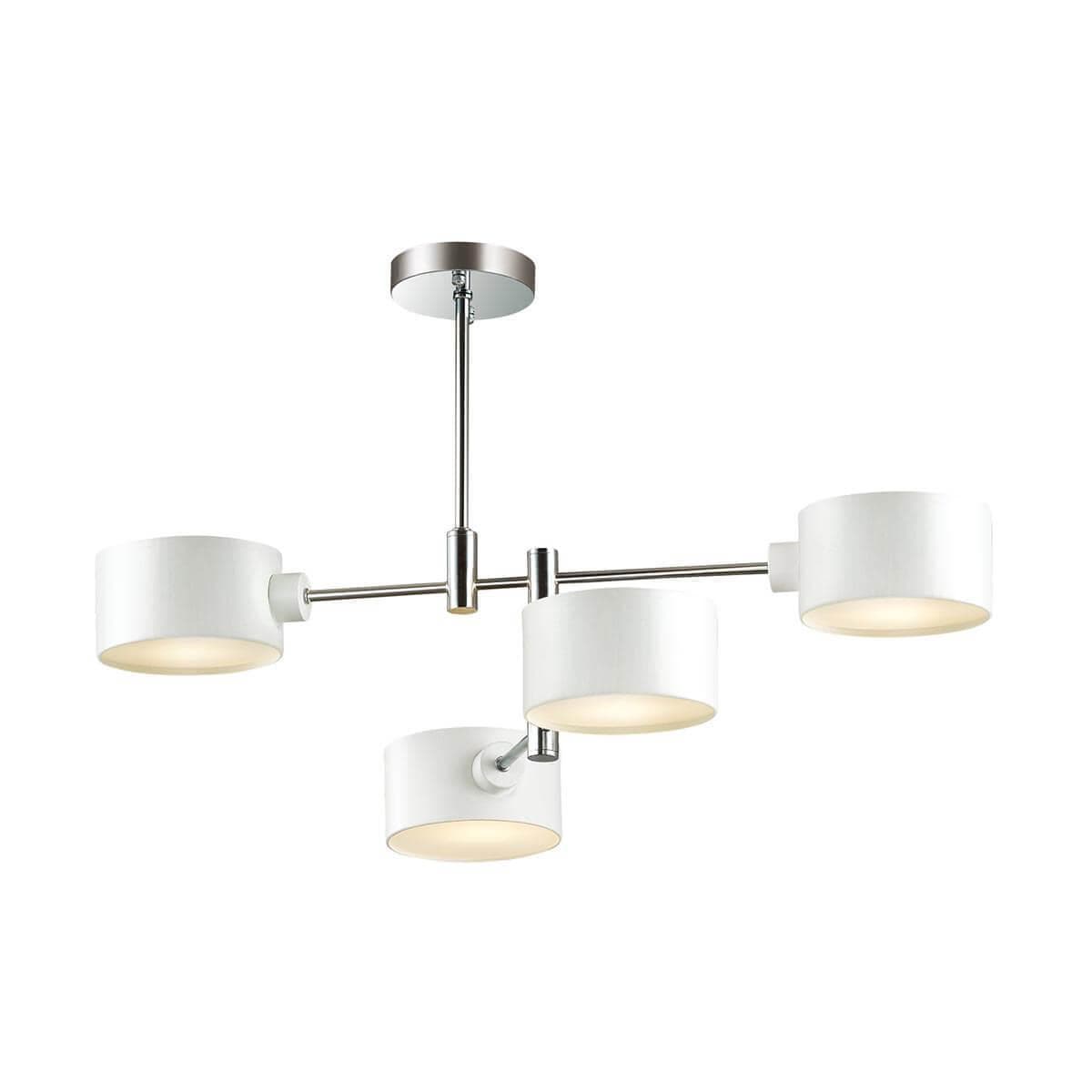 Lumion 3742/4C LN19 084 Люстра E14 4*60W 220V ASHLEY белый, хром — миниатюра 1