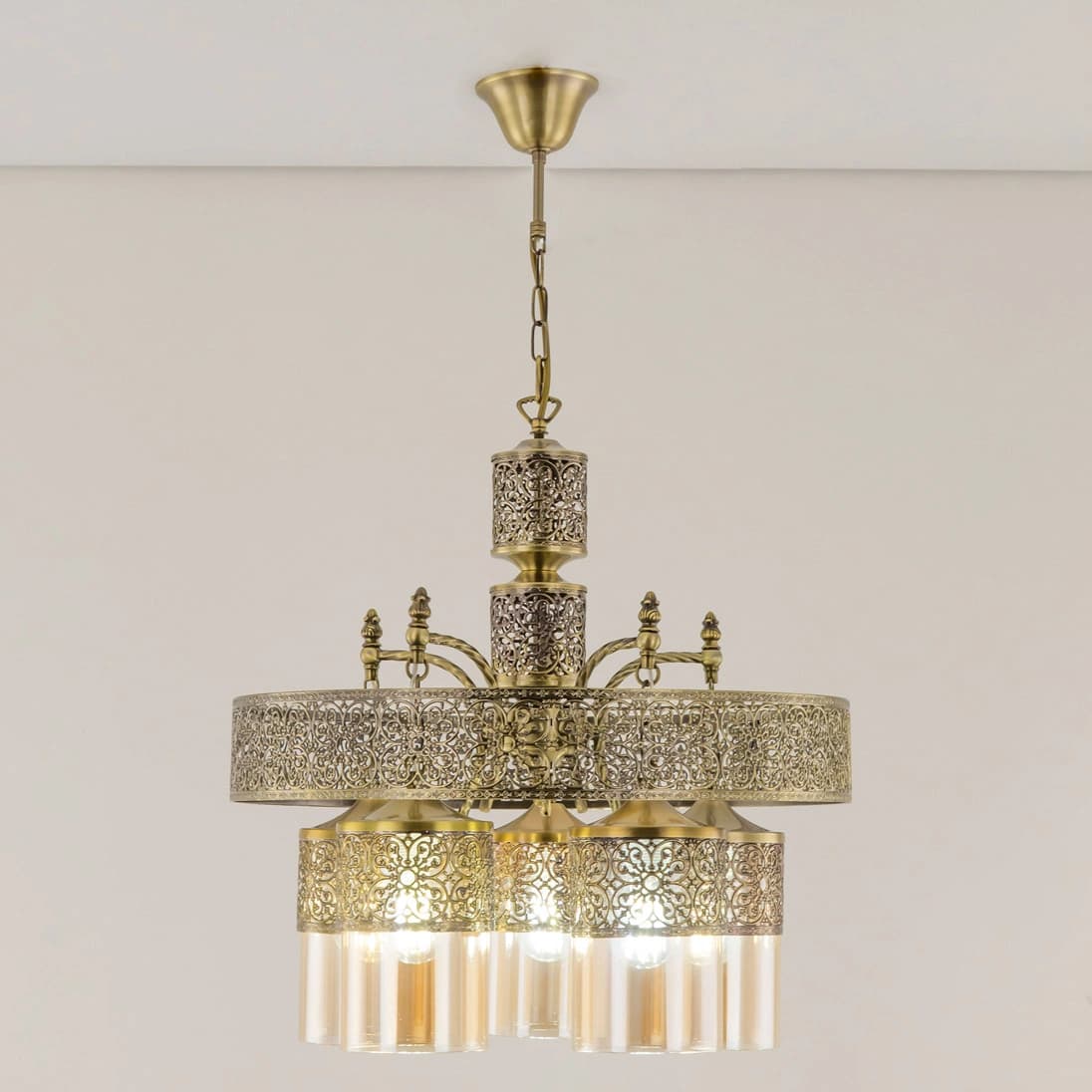 Citilux CL467153 Эмир Бронза Люстра — миниатюра 14