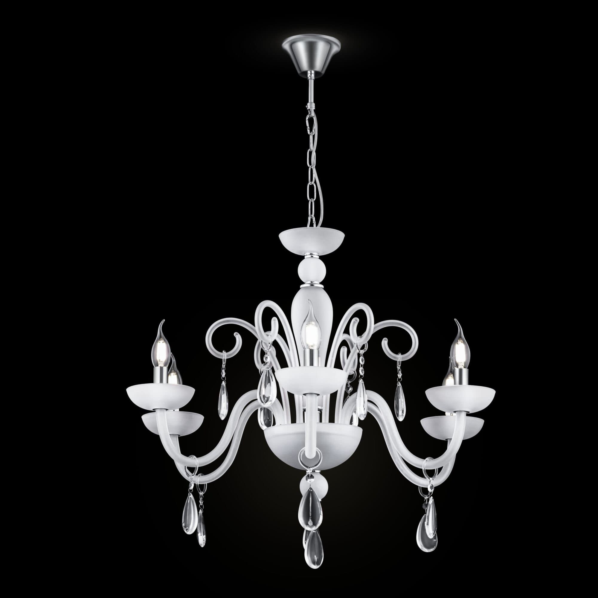 Maytoni Neoclassic Cecilia Матовый Белый Люстра E14 40W DIA011PL-06W — миниатюра 4